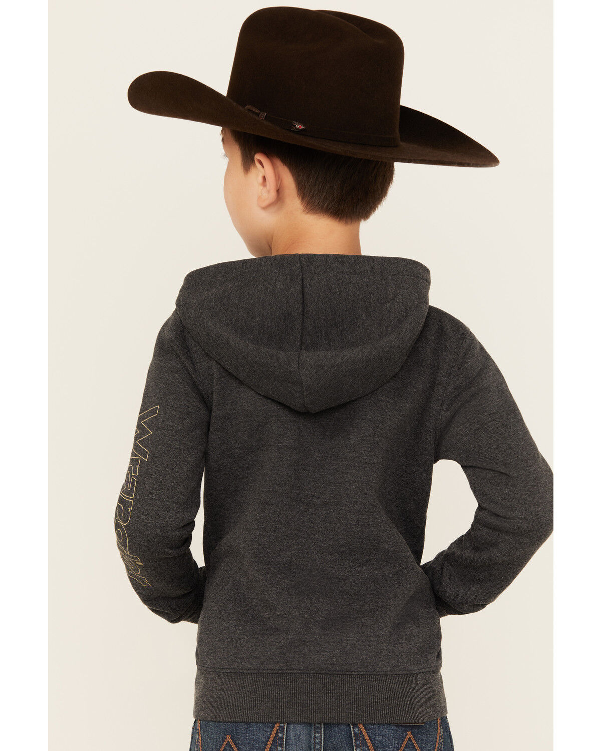Wrangler Boys' Logo Hooded Sweatshirt