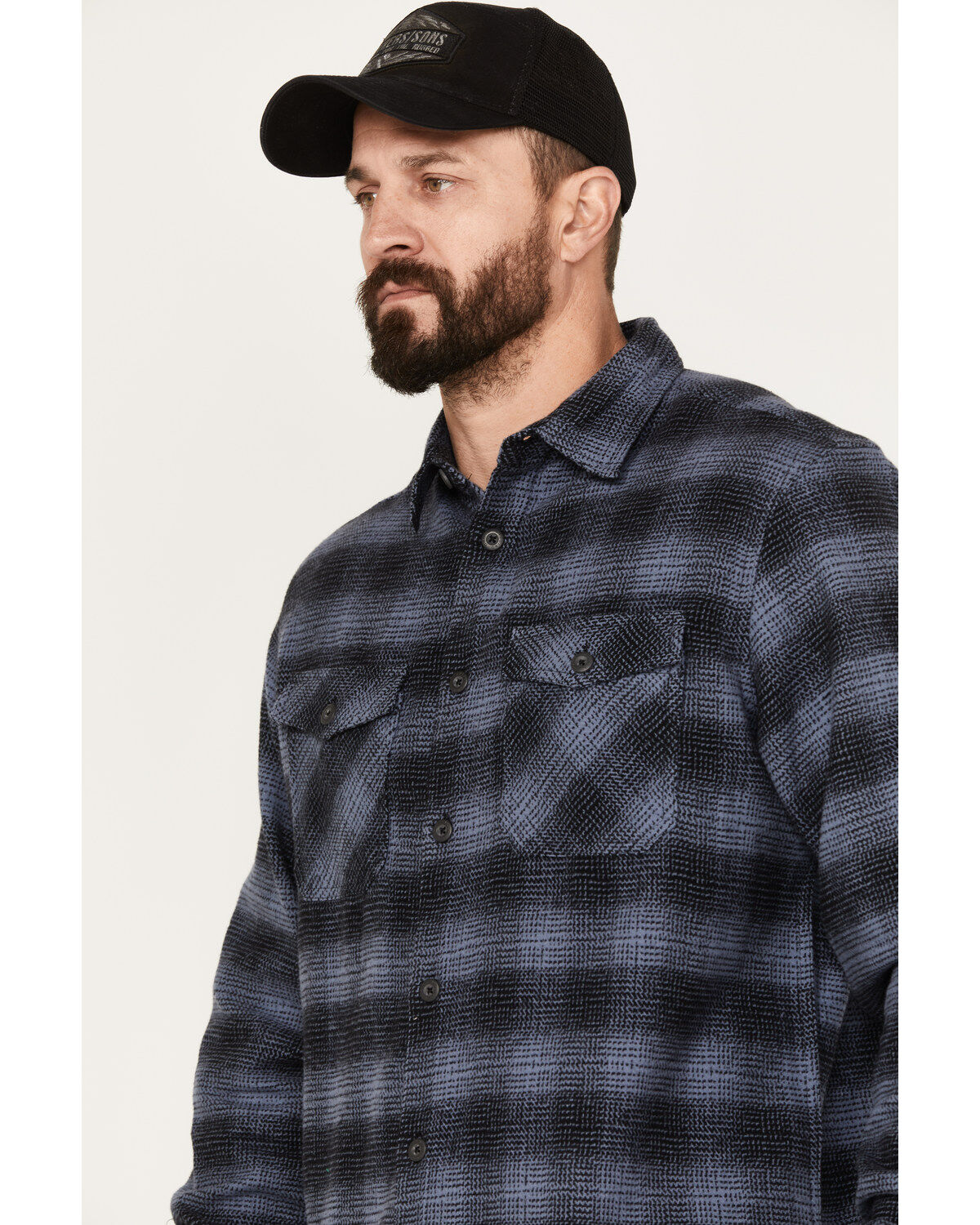 Dakota Grizzly Men's Briggs Plaid Button Down Heavy Western Flannel Shirt