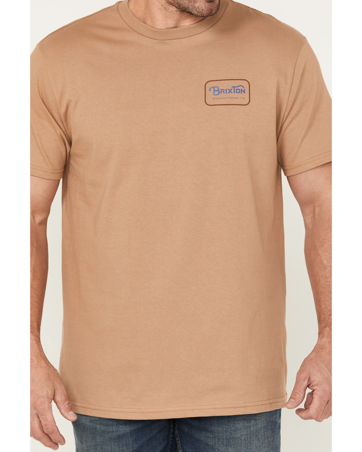 Brixton Men's Grade Logo Short Sleeve Graphic T-Shirt