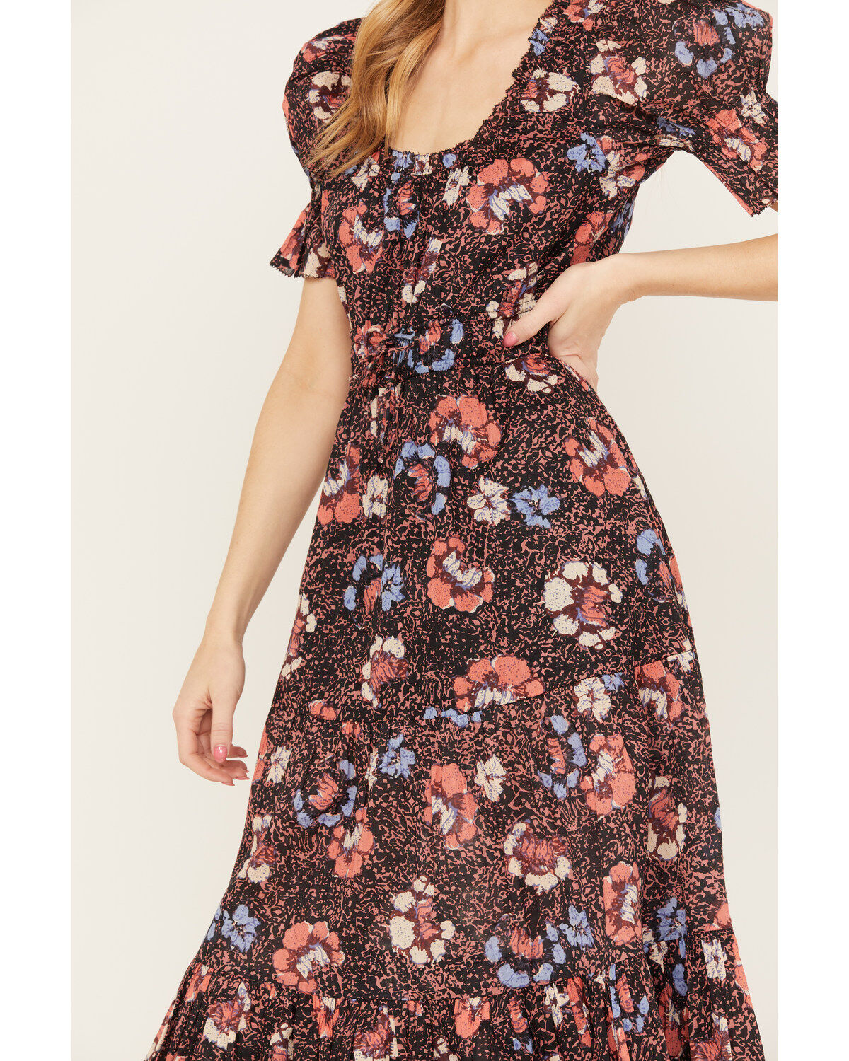 Cleobella Women's Multicolored Floral Caroline Midi Dress