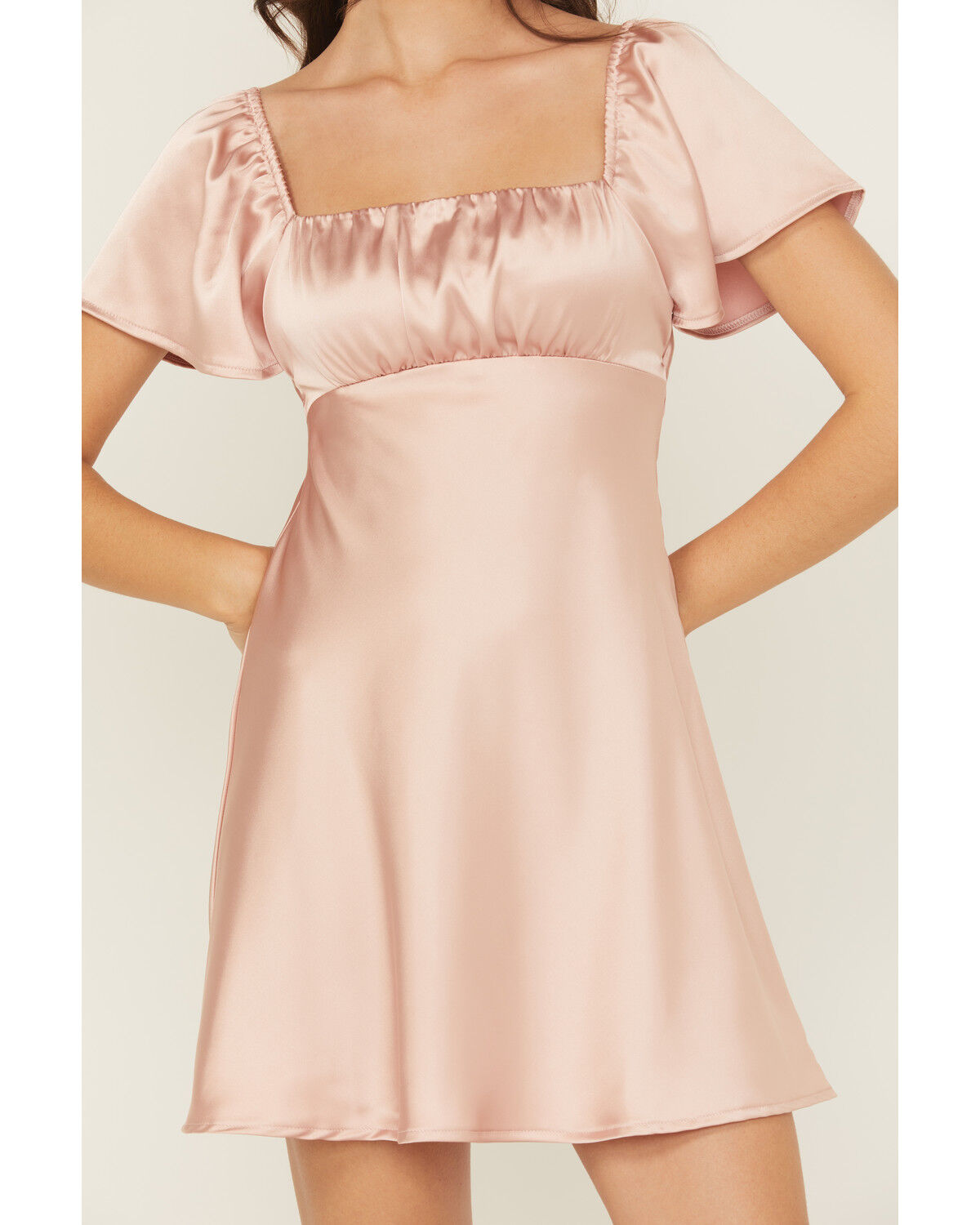 Originality Women's Emma Satin Mini Dress