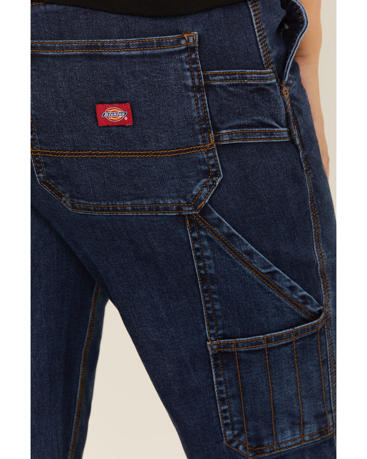 Dickies Women's Relaxed Fit Carpenter Straight Denim Jeans