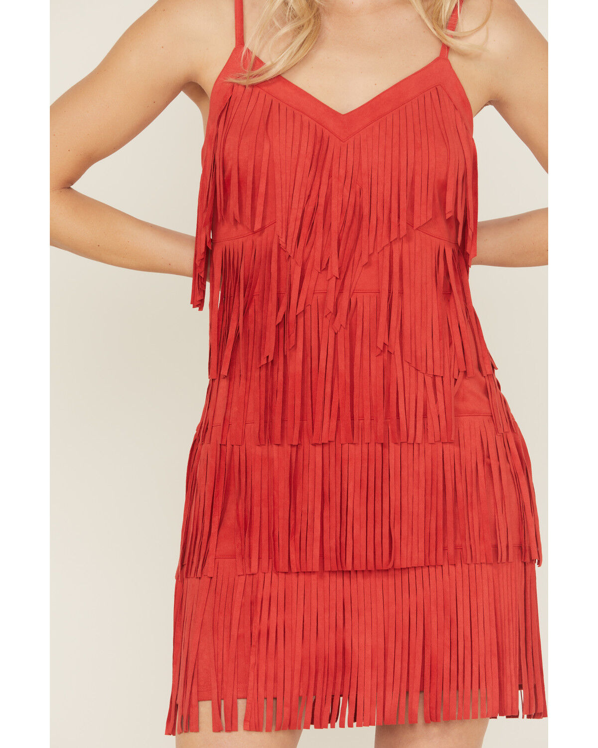 Idyllwind Women's Brixworth Faux Suede Fringe Mini Dress
