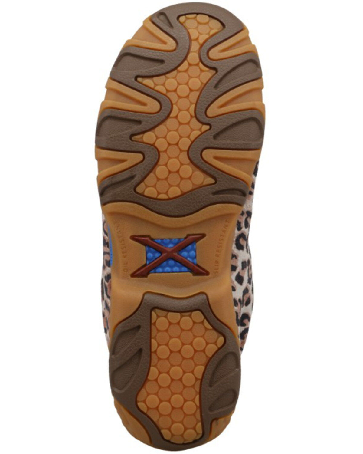 Twisted X Women's Cheetah Print Boat Shoe Driving Mocs