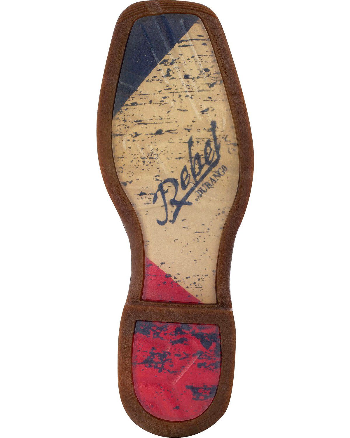 Durango Men's Patriotic Single Star Square Toe Western Boots