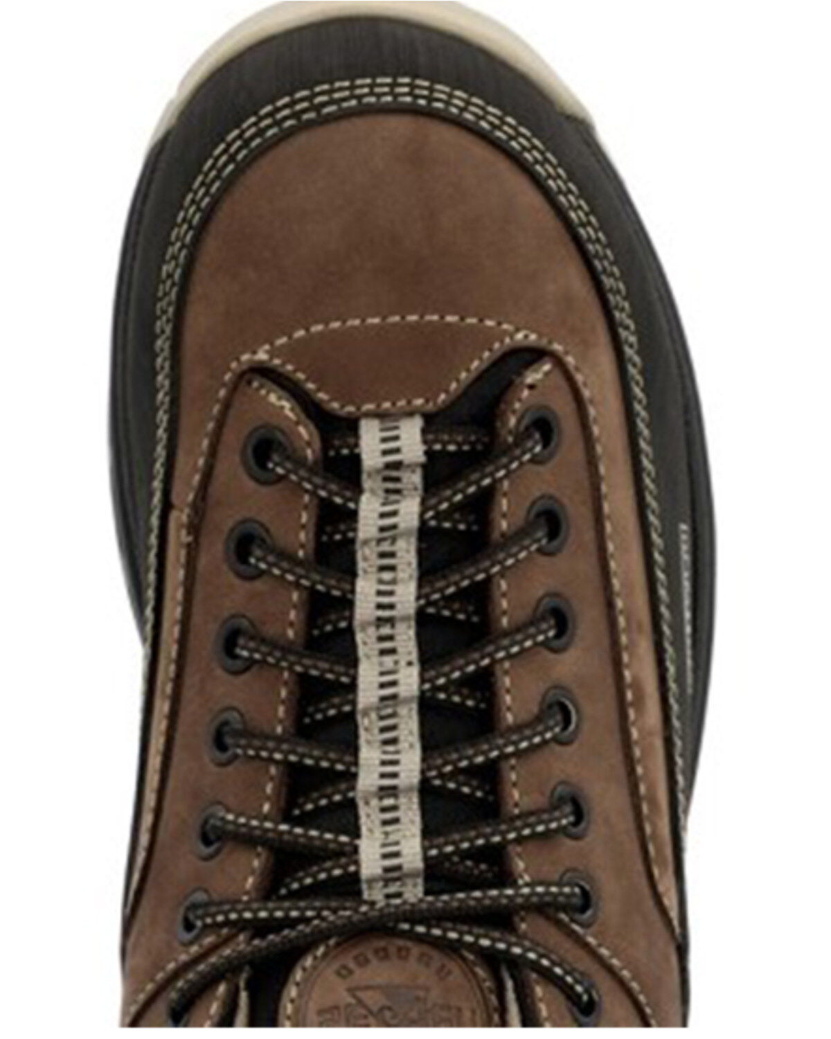 Rocky Men's Mountain Stalker Pro Waterproof Lace-Up Hiking Work Oxford Shoes - Round Toe