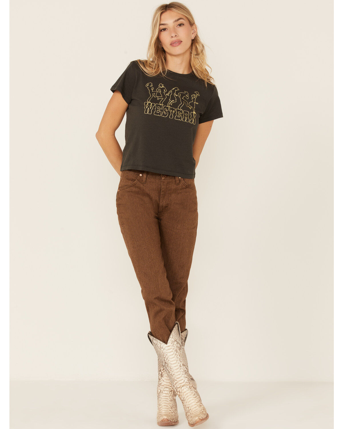 Blended Women's Western Graphic Tee