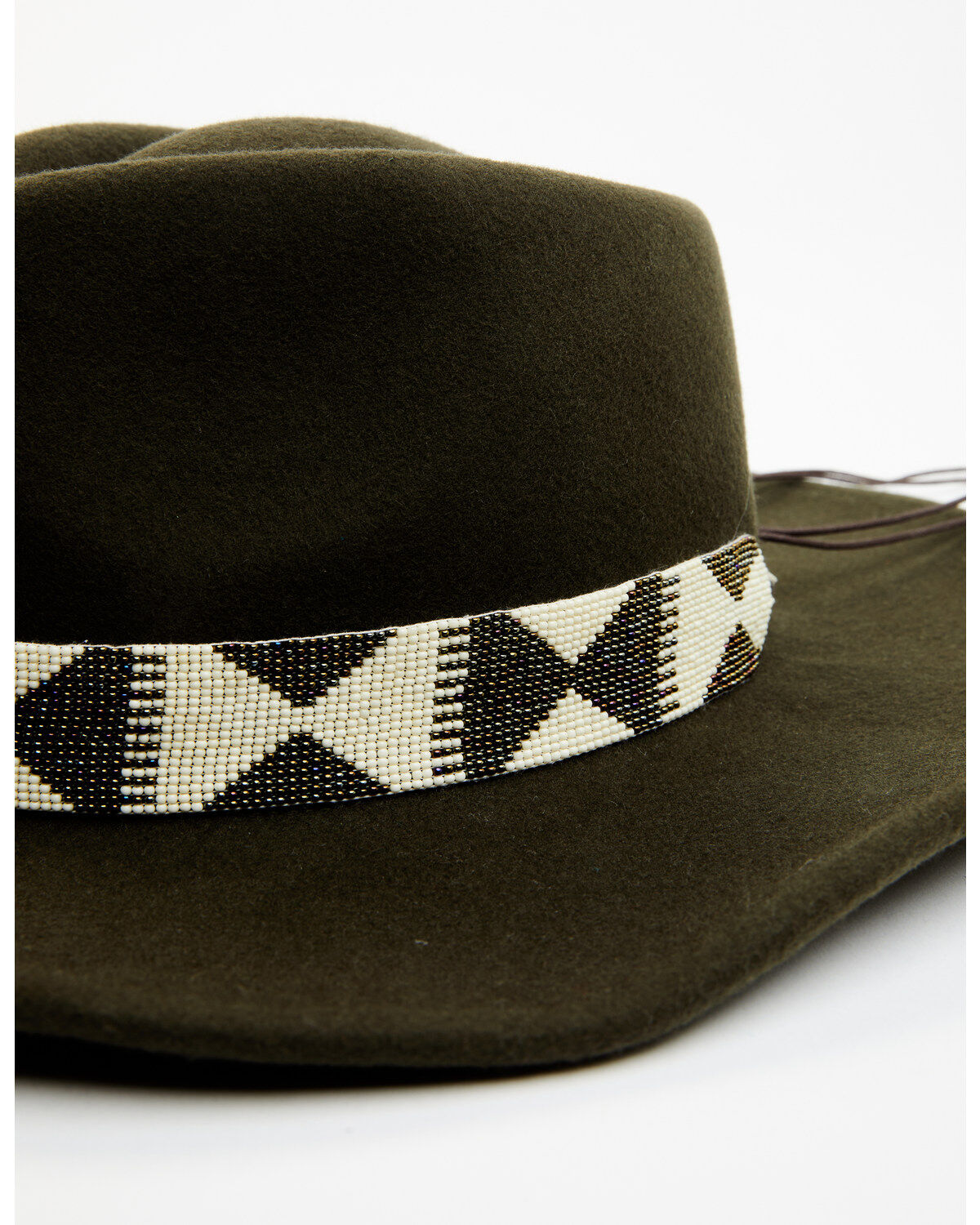 Nikki Beach Women's Moss Kaia Beaded Fedora