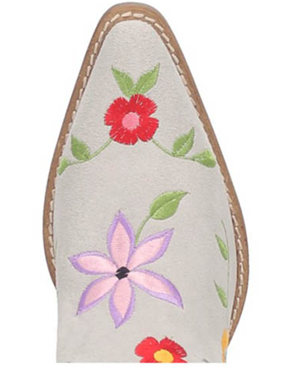 Dingo Women's Flower Power Suede Tall Western Boots - Snip Toe