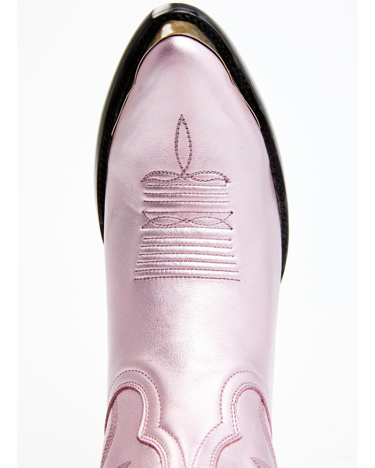 Idyllwind Women's Tickled Pink Metallic Leather Fashion Western Booties - Round Toe