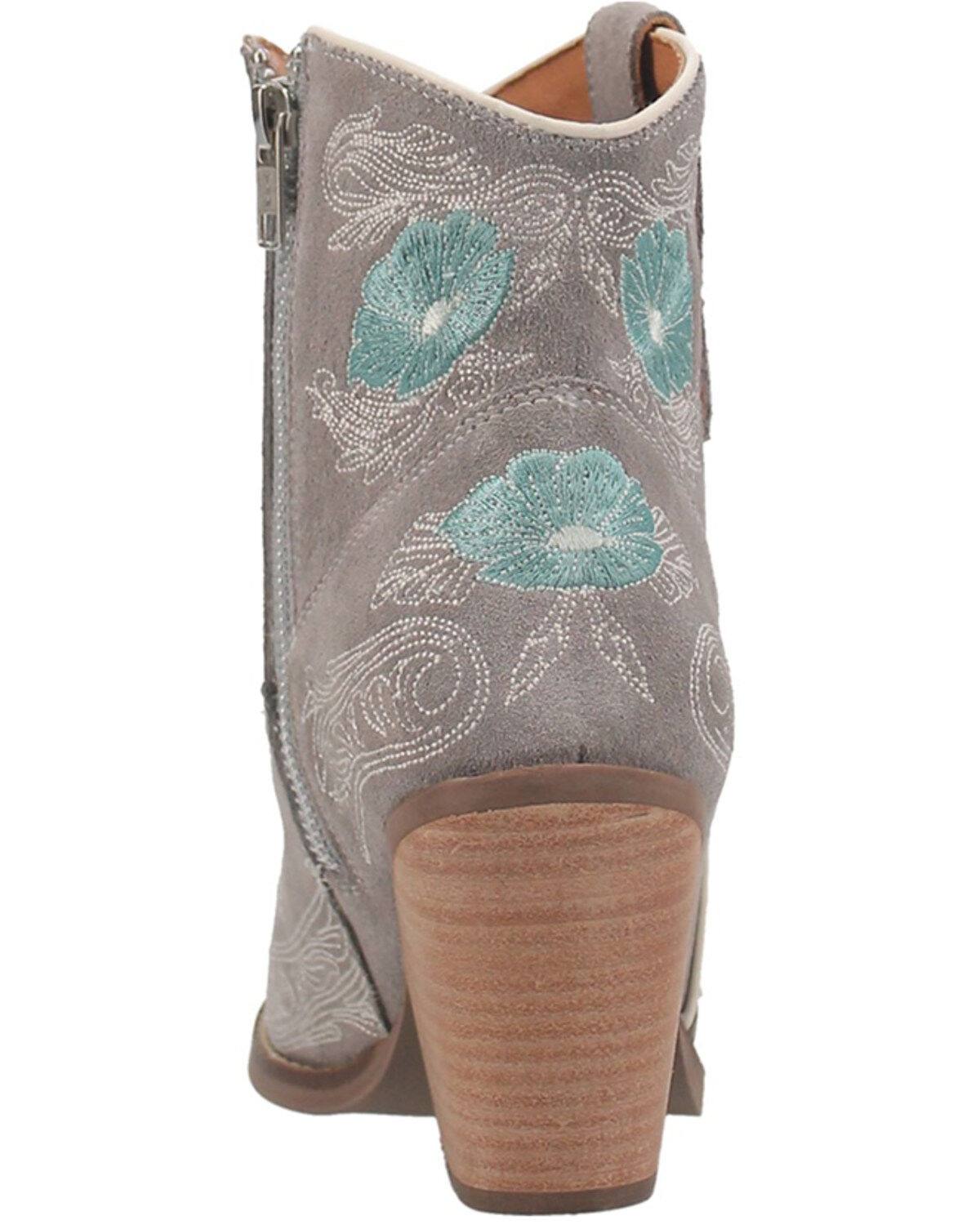 Dingo Women's Tootsie Floral Embroidered Western Fashion Booties - Snip Toe