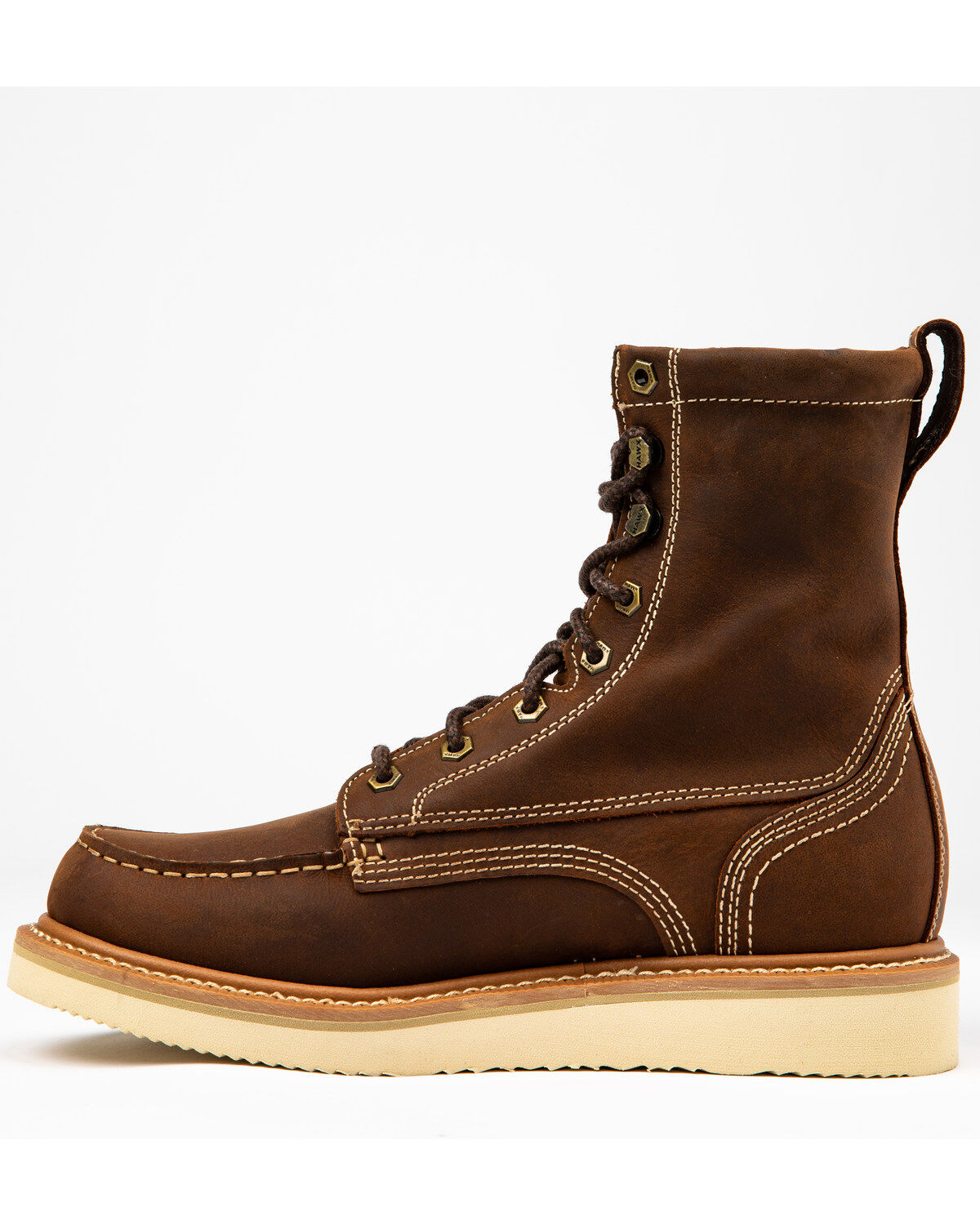 Hawx Men's 8" Grade Work Boots - Moc Toe