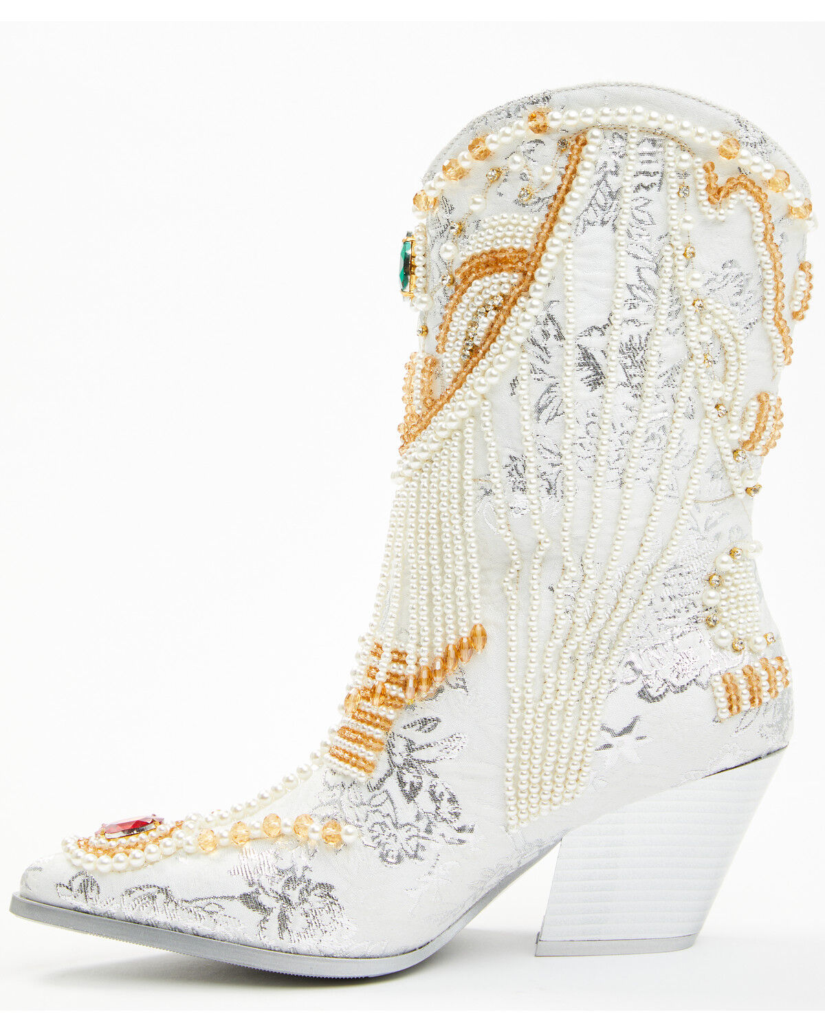 Azalea Wang Women's Astounding Embellished Fashion Booties - Snip Toe