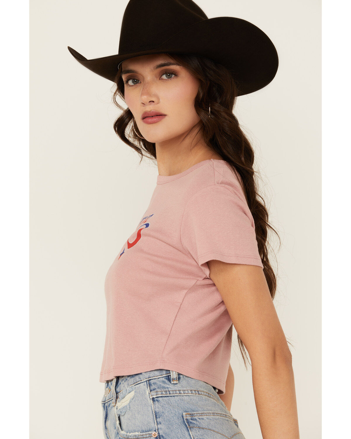 Girl Dangerous Women's Western Dream Short Sleeve Baby Tee