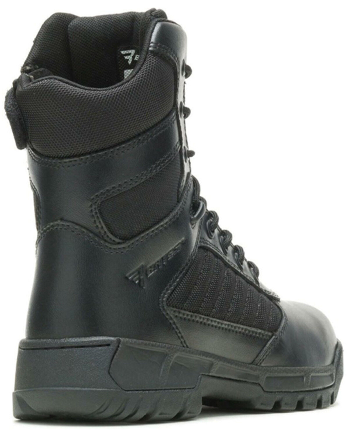 Bates Women's Tactical Sport 2 Tall Side Zip Lace-Up Work Boots - Round Toe