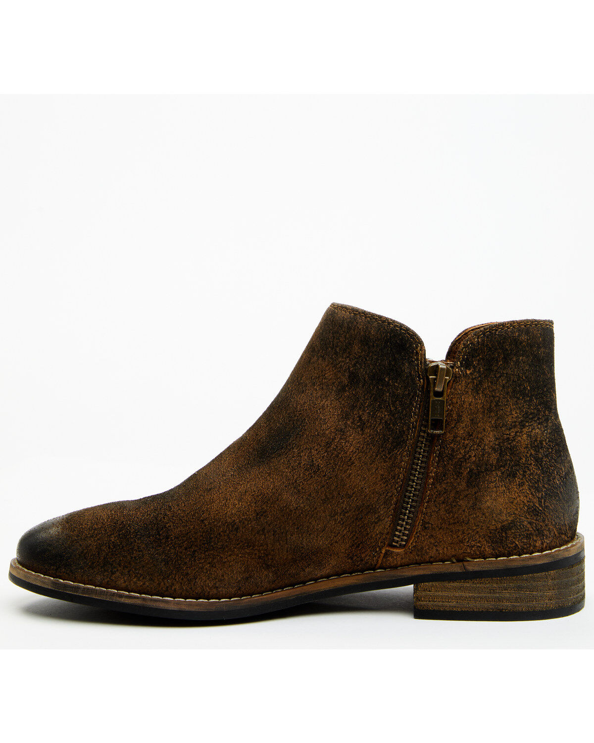 Diba True Women's Citrus Sweet Suede Booties - Round Toe