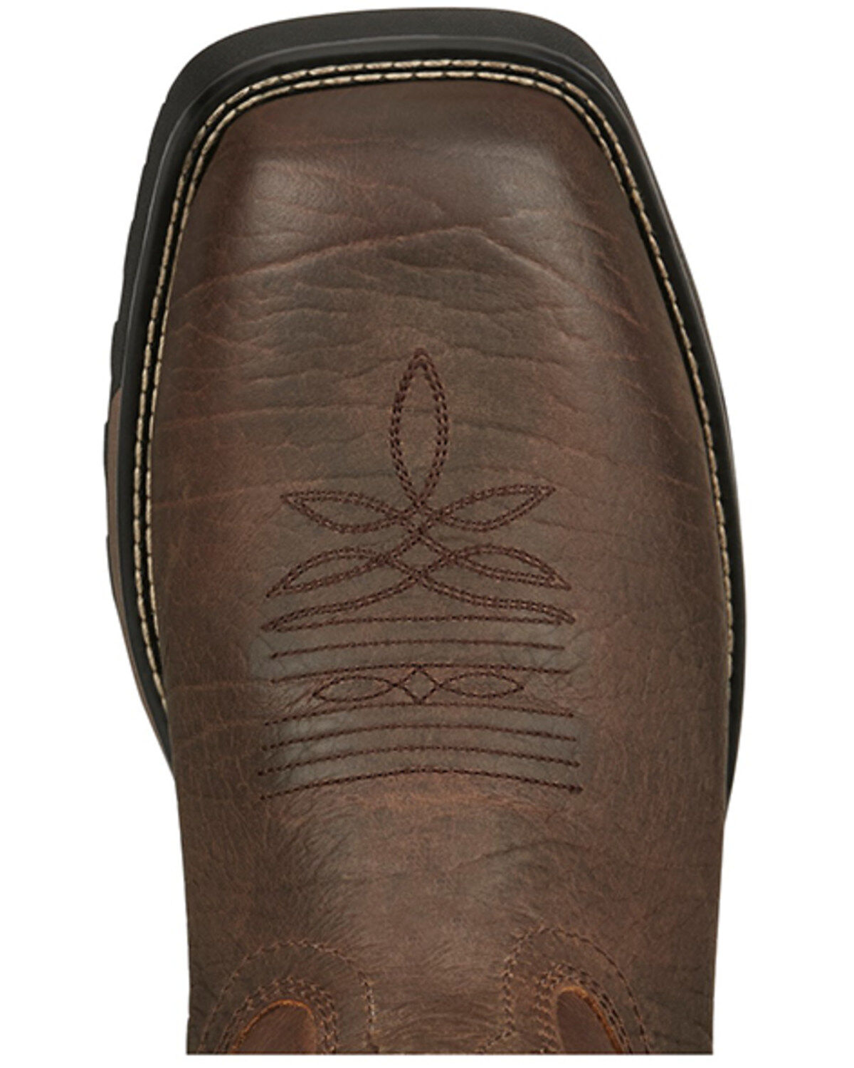 Tony Lama Men's Anchor Water Buffalo Soft Western Work Boots - Broad Square Toe