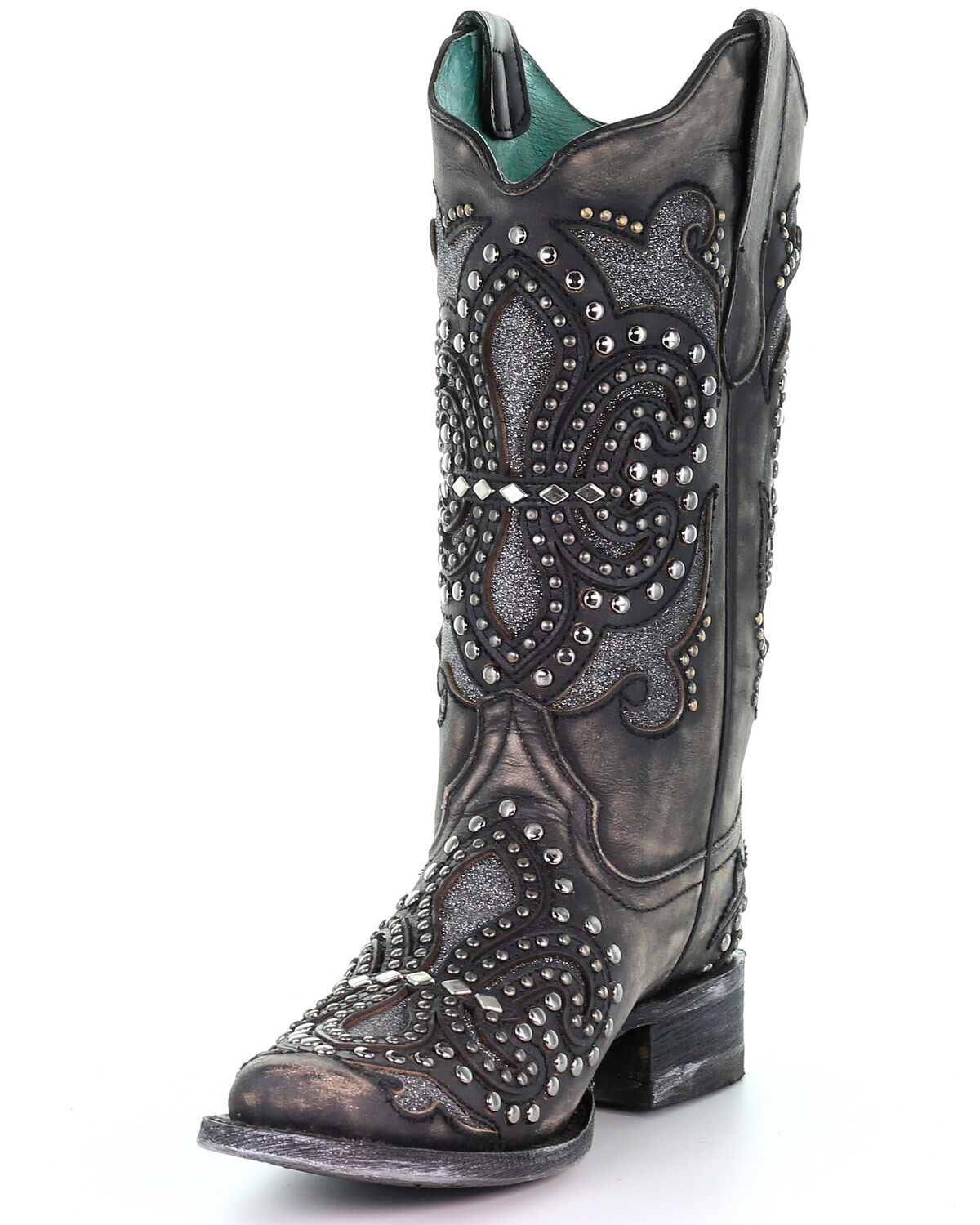 Corral Women's Inlay Western Boots - Square Toe
