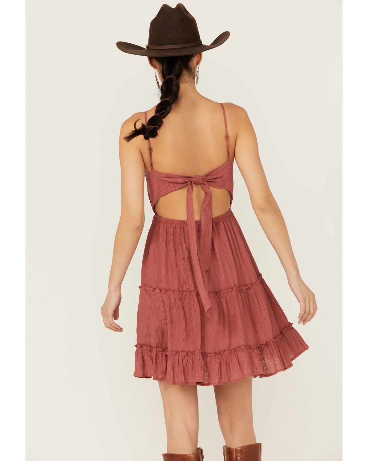 Shyanne Women's Lace Bustier Mini Dress