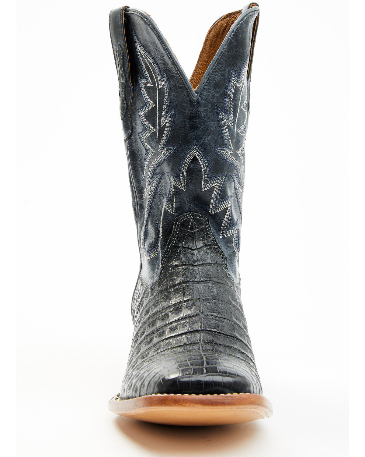 Cody James Men's Exotic Caiman Belly Western Boots - Broad Square Toe