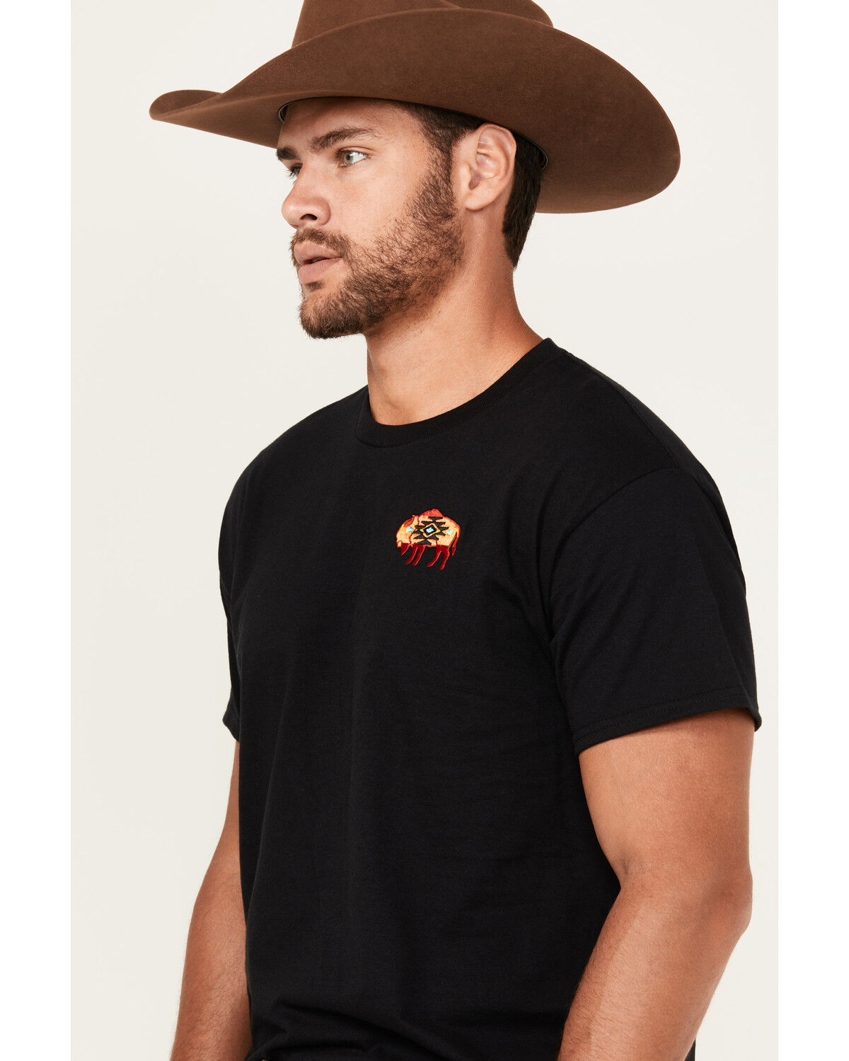 Riot Society Men's Boot Barn Exclusive Native Buffalo Short Sleeve Graphic T-Shirt