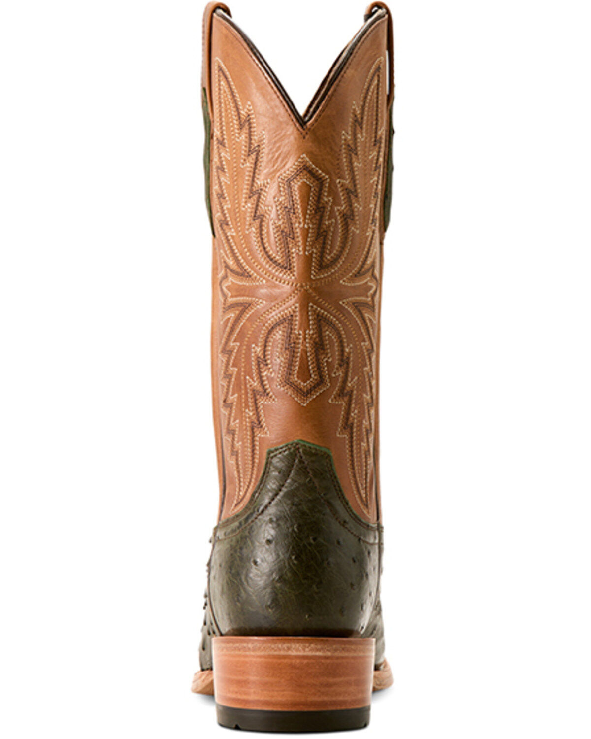 Ariat Men's Futurity Relentless Exotic Ostrich Western Boots - Square Toe
