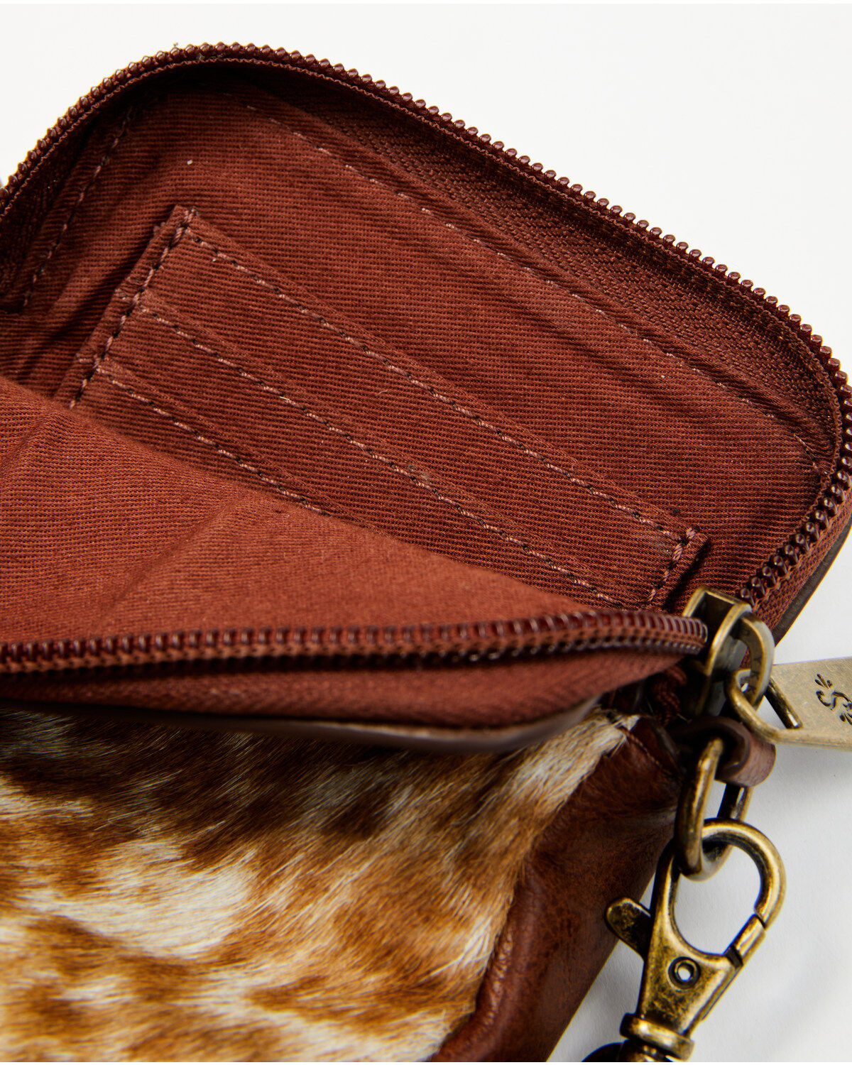 Shyanne Women's Studded Tooled Crossbody Phone Bag