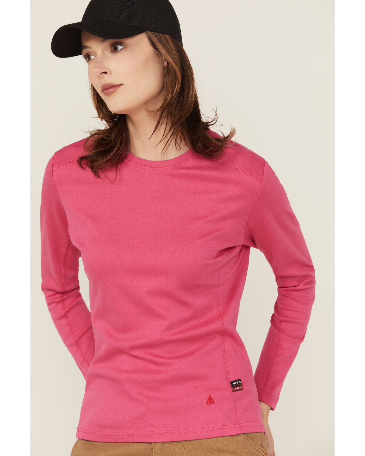 Forge Workwear Women's FR Solid Long Sleeve Work Shirt