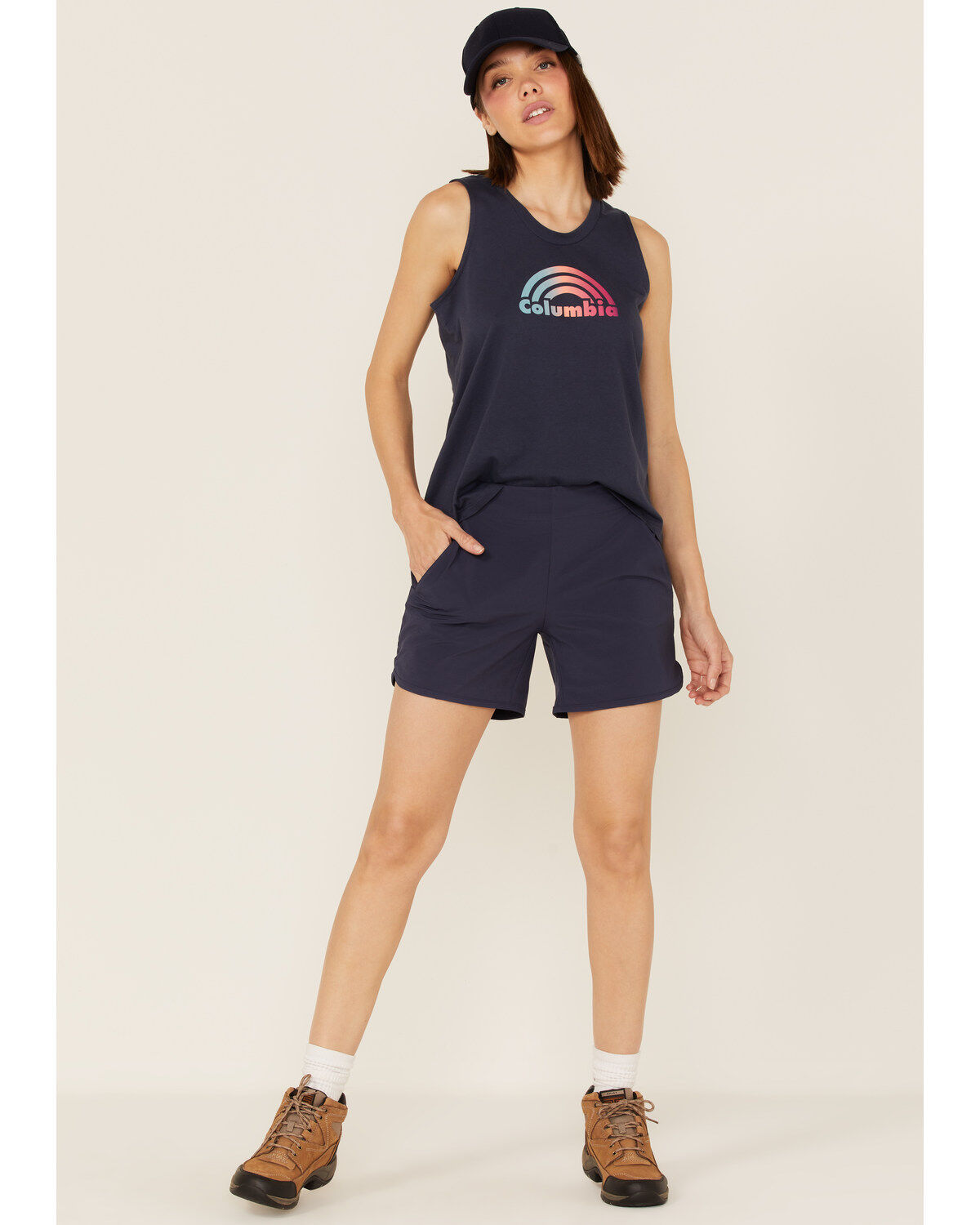 Columbia Women's North Cascades Logo Graphic Tank Top