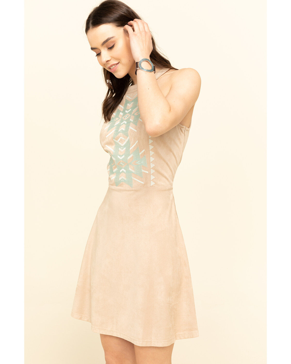 Ariat Women's Tan Mira Mini Dress