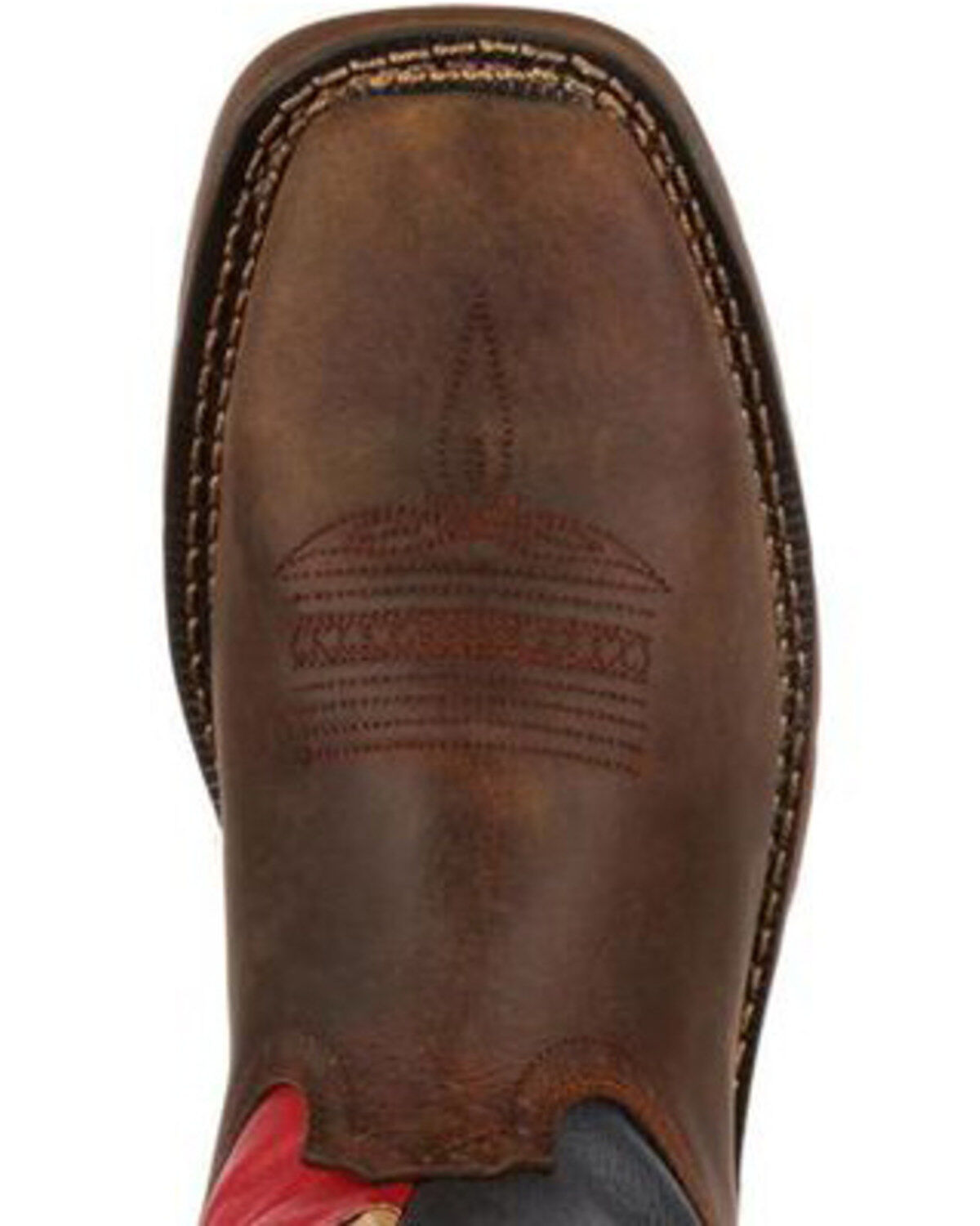 Rebel by Durango Men's Steel Toe Texas Flag Western Boots
