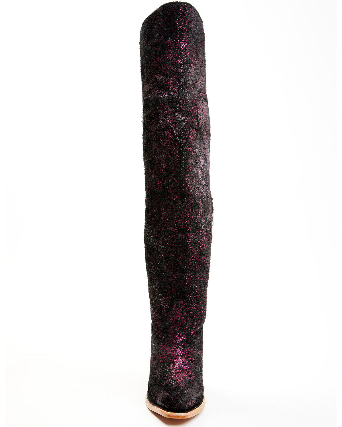 Corral Women's Metallic Tall Western Boots - Snip Toe