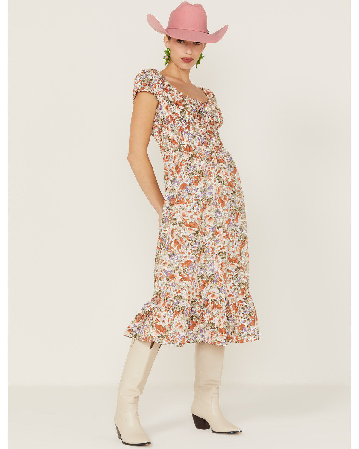 Heartloom Women's Wildflower Edina Midi Dress