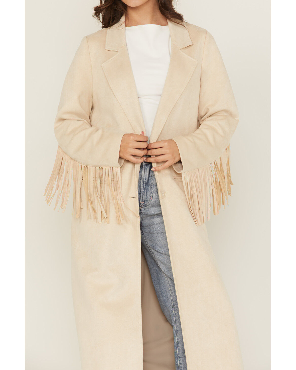 Show Me Your Mumu Women's Sierra Fringe Jacket