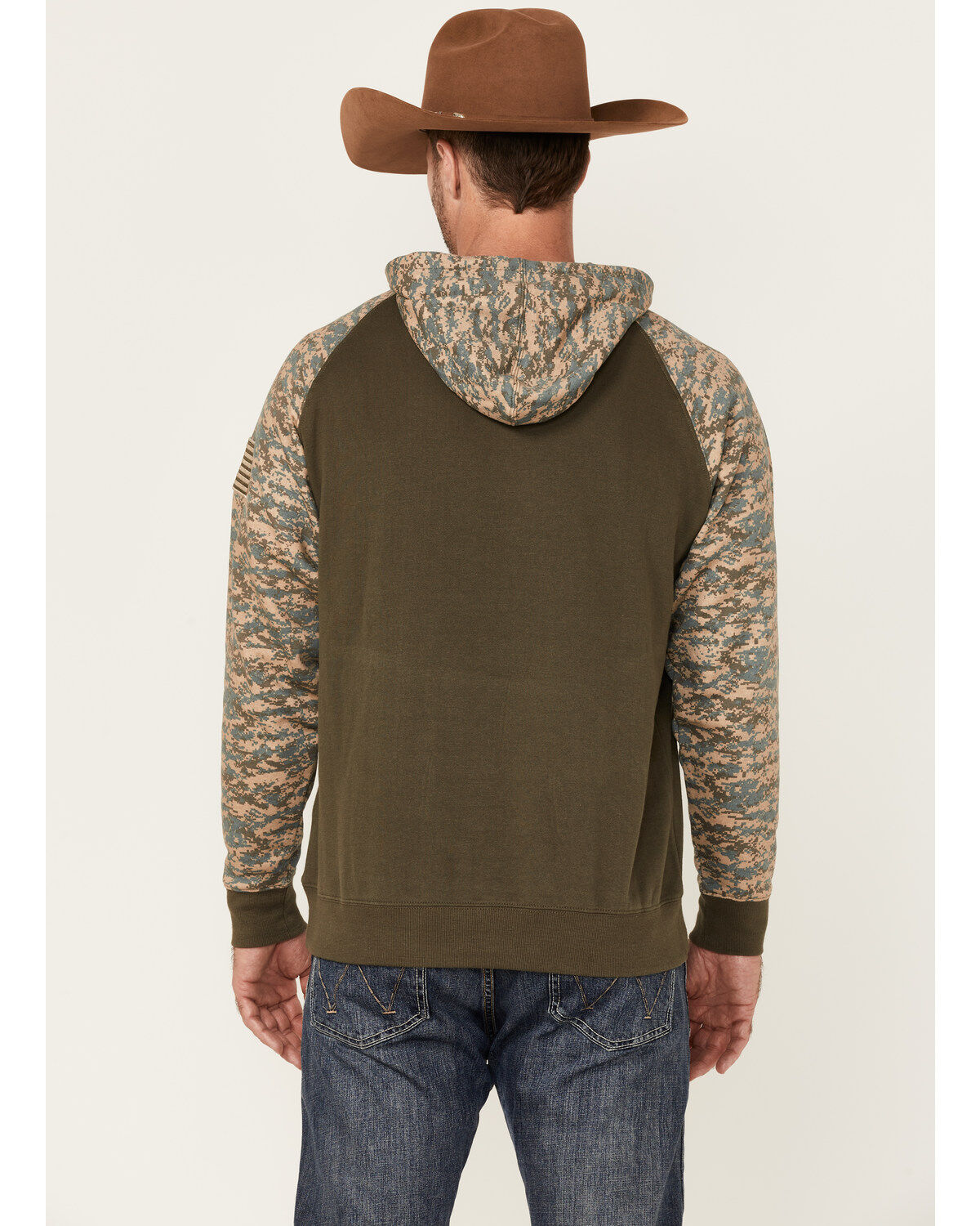 Ariat Men's Camo Patriot Hooded Sweatshirt