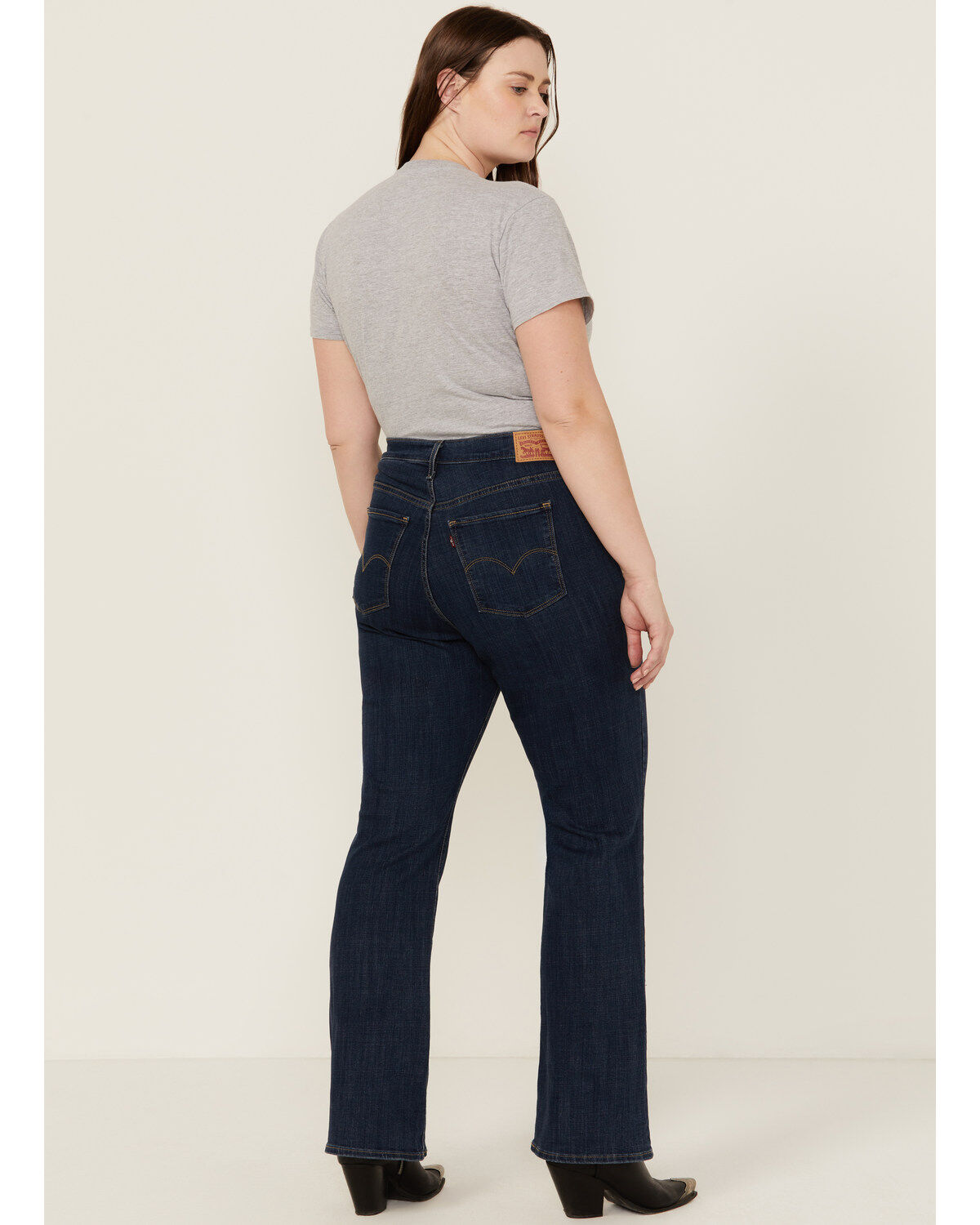 Levi's Women's High Rise 725 Dark Horse Bootcut Jeans - Plus