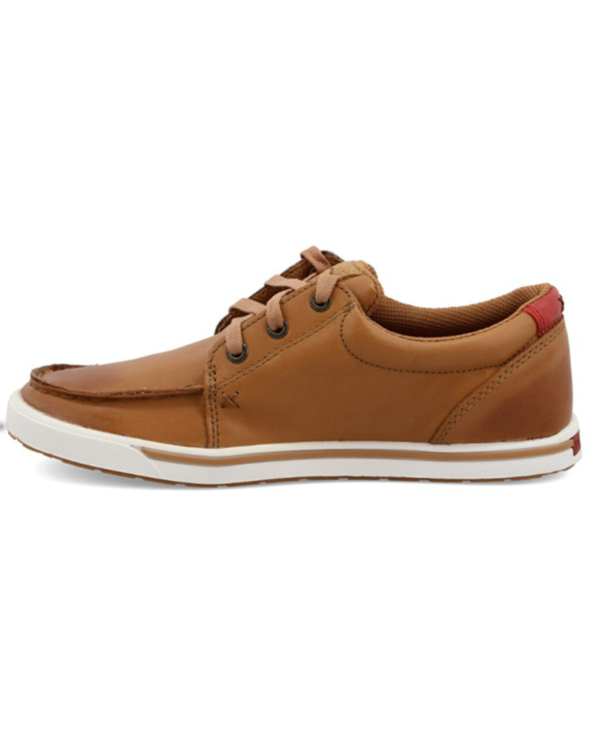 Twisted X Women's Burnished Leather Lace-Up Shoes - Moc Toe