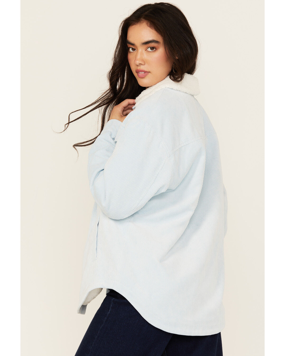 Ashley Women's Corduroy Sherpa Jacket