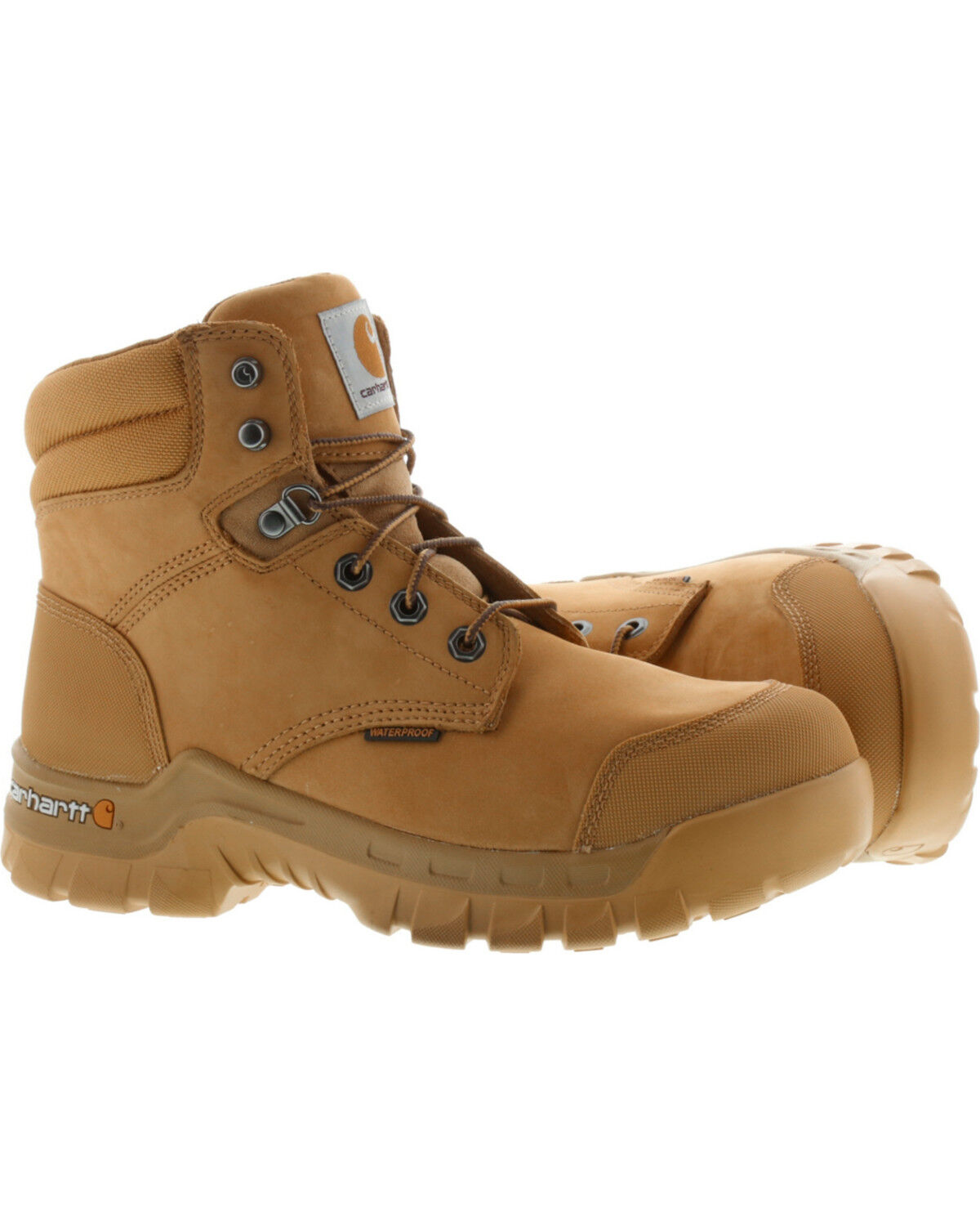 Carhartt Men's 6" Waterproof Rugged Flex Work Boots - Soft Toe