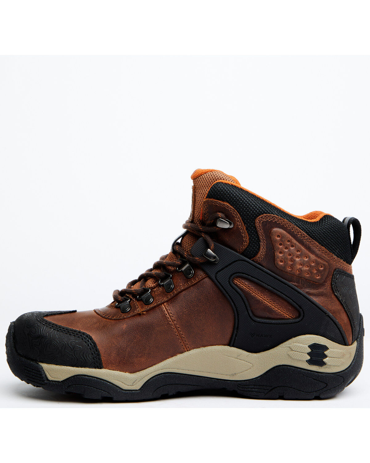 Hawx Men's Talon Umber Waterproof Lace-Up Work Boot - Soft Toe