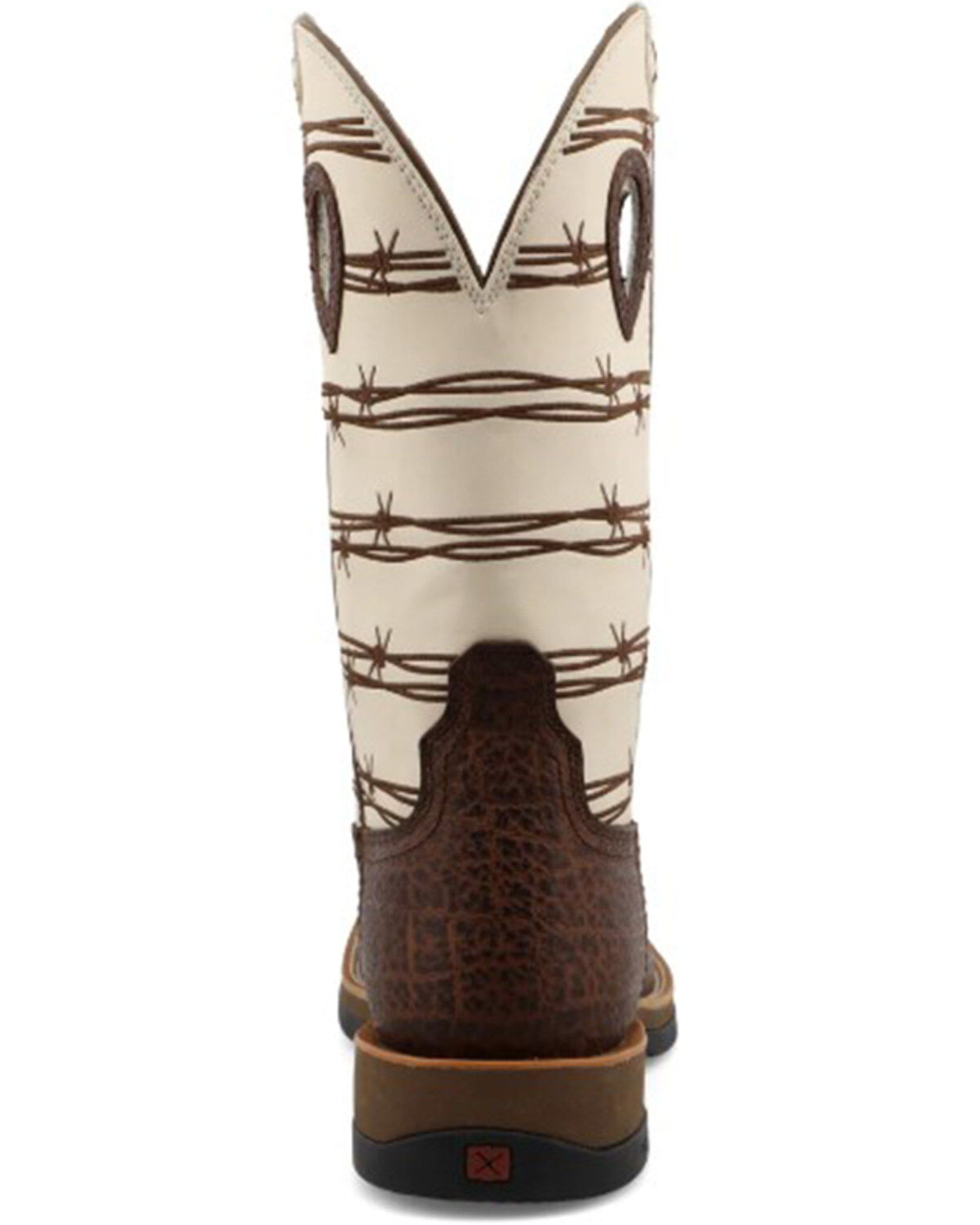 Twisted X Men's 12" Elephant Print Tech X Western Performance Boots - Broad Square Toe