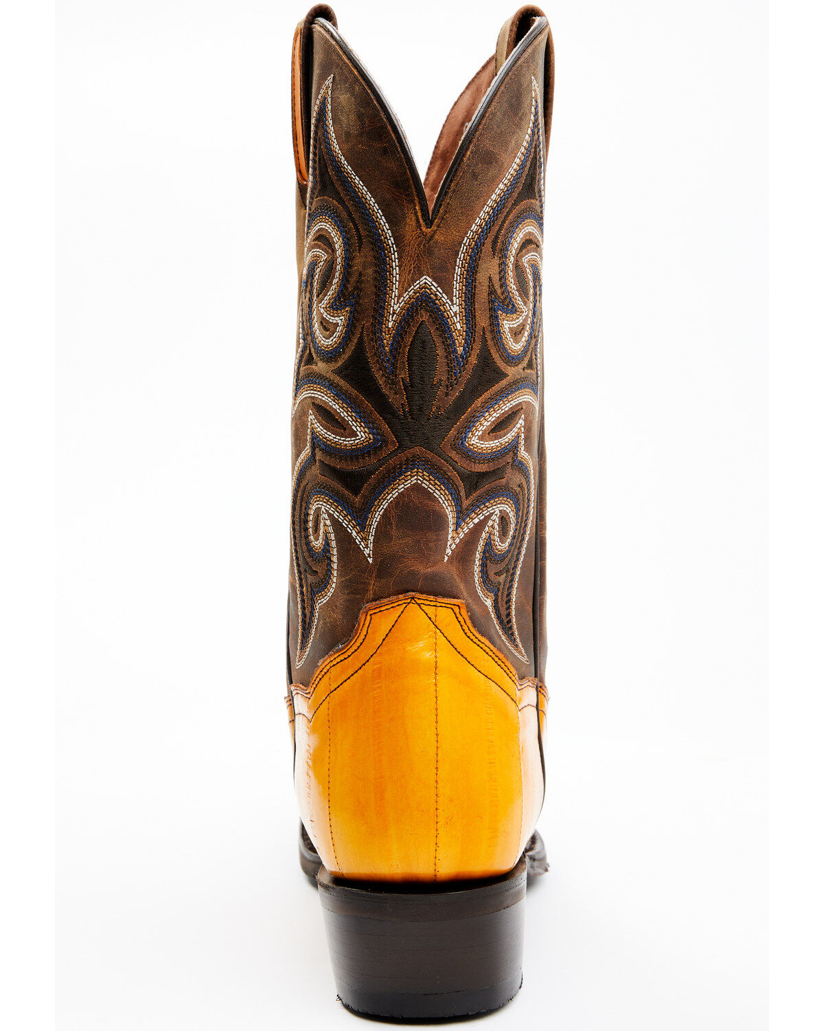 Dan Post Men's Eel Exotic Western Boots - Square Toe