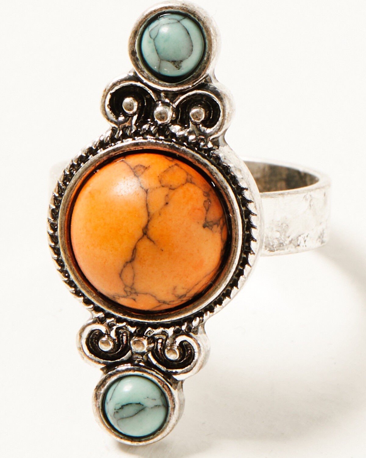 Shyanne Women's Antique Silver Ring Set - 5 Piece