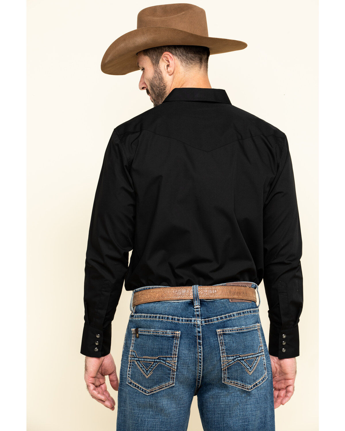 Gibson Men's Long Sleeve Snap Western Shirt - Big