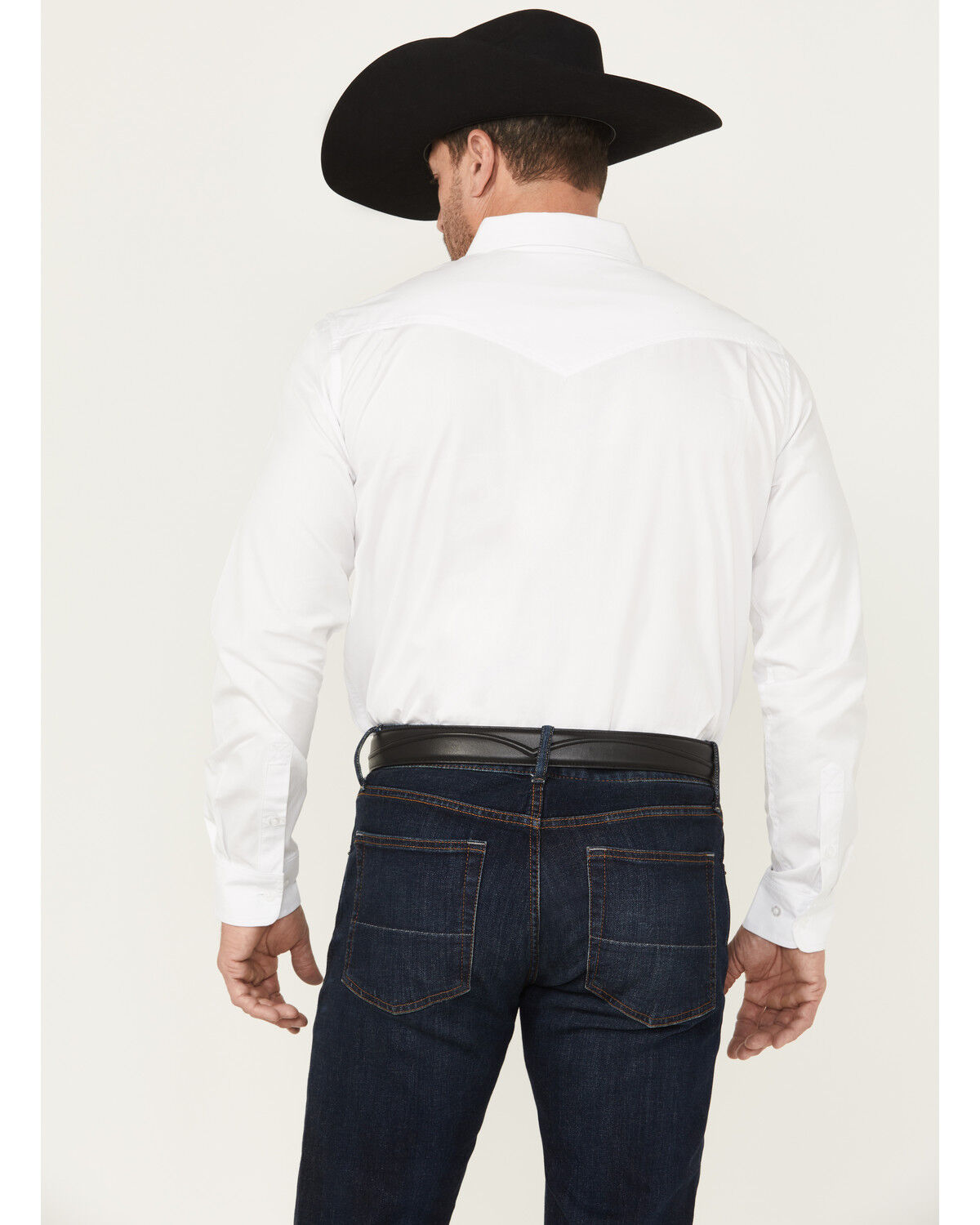 Cody James Black 1978® Men's Lawman Solid Long Sleeve Button-Down Western Shirt