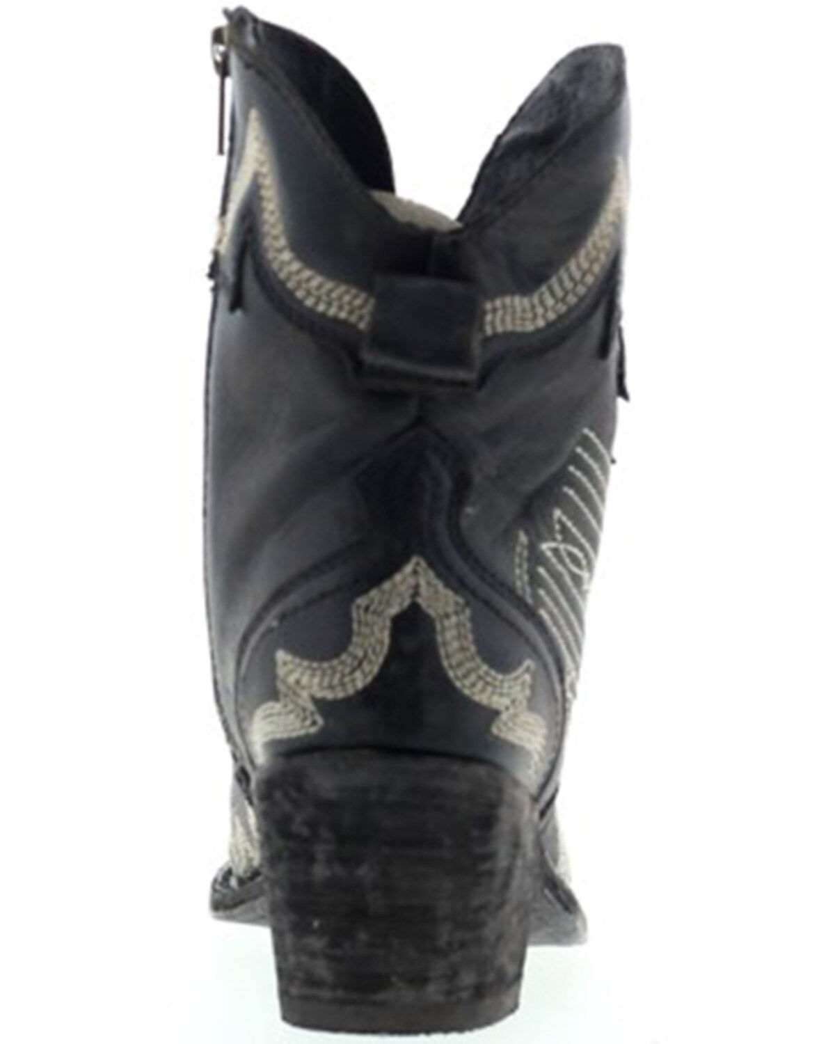 Liberty Black Women's Side Bug & Wrinkle Mosel Short Western Boots - Snip Toe