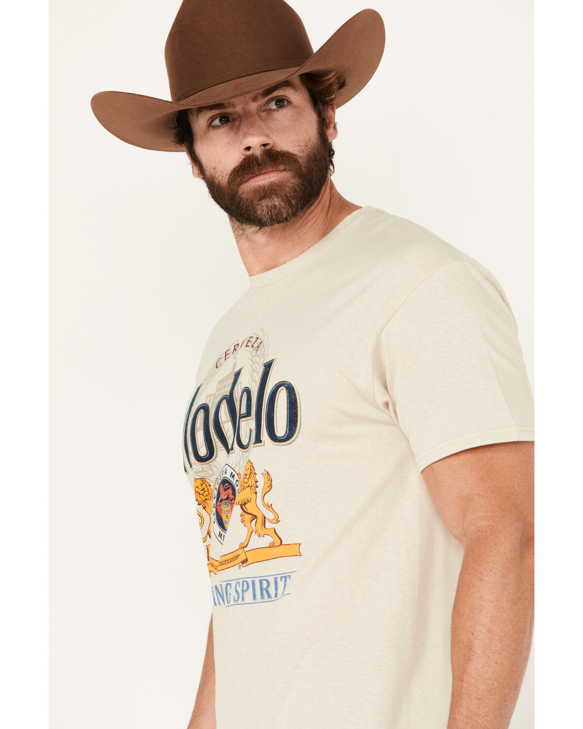 Modelo Men's Logo Short Sleeve Graphic T-Shirt