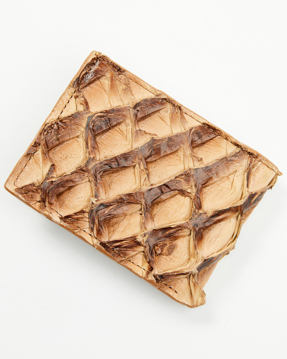 Cody James Men's Brownie Exotic Pirarucu Bifold Wallet