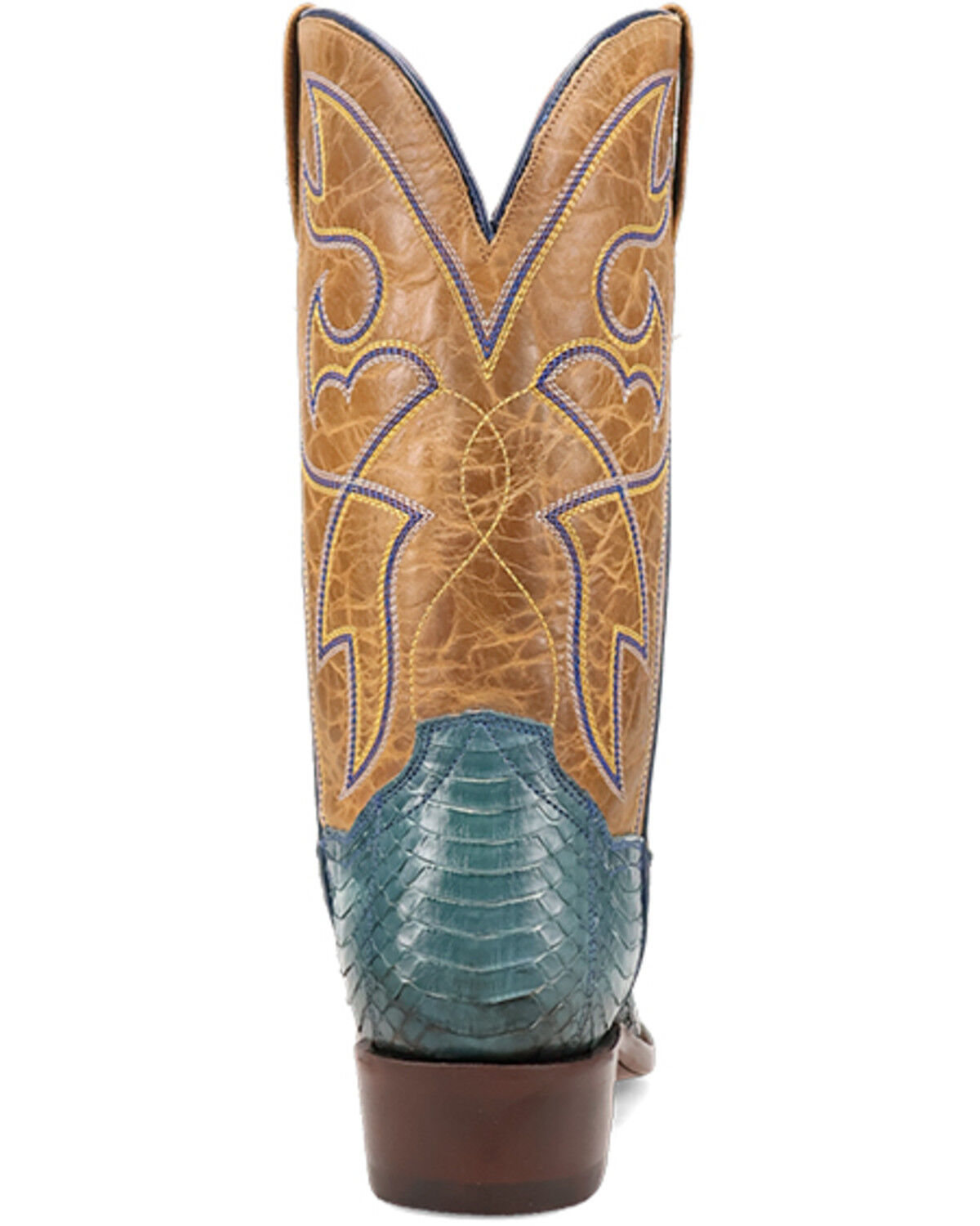 Dan Post Men's Exotic Snake Western Boots - Snip Toe