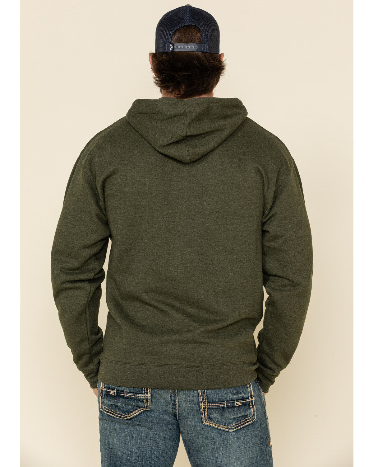 Wrangler Men's Logo Graphic Hooded Sweatshirt